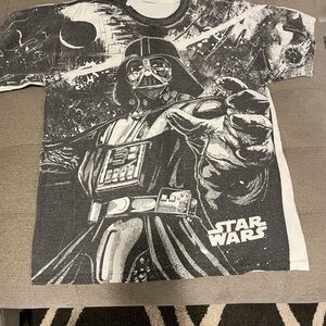 Star Wars Black and White Short Sleeve Tee